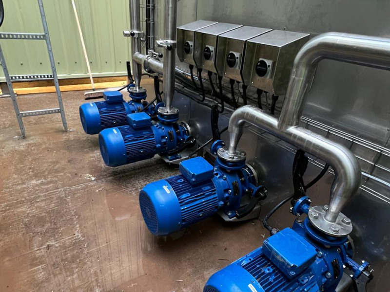Dairy Process Project Pumps