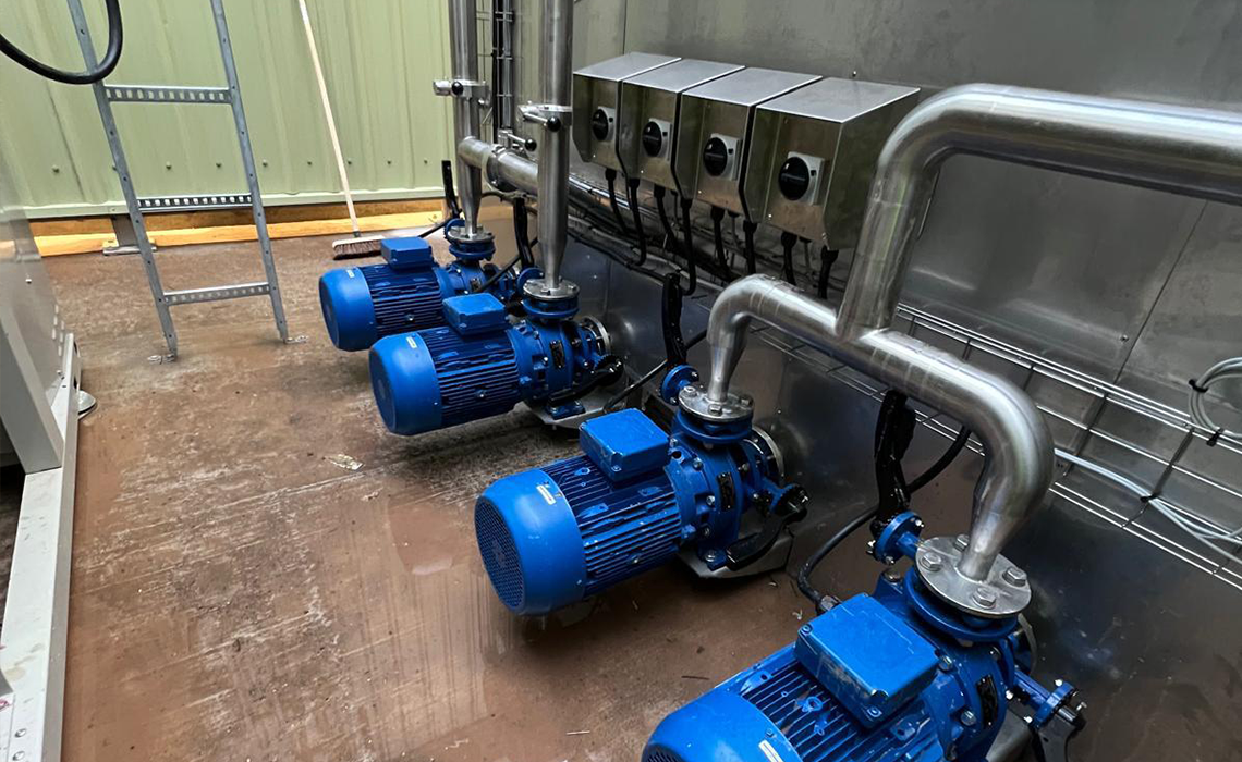 Dairy Process Project Pumps
