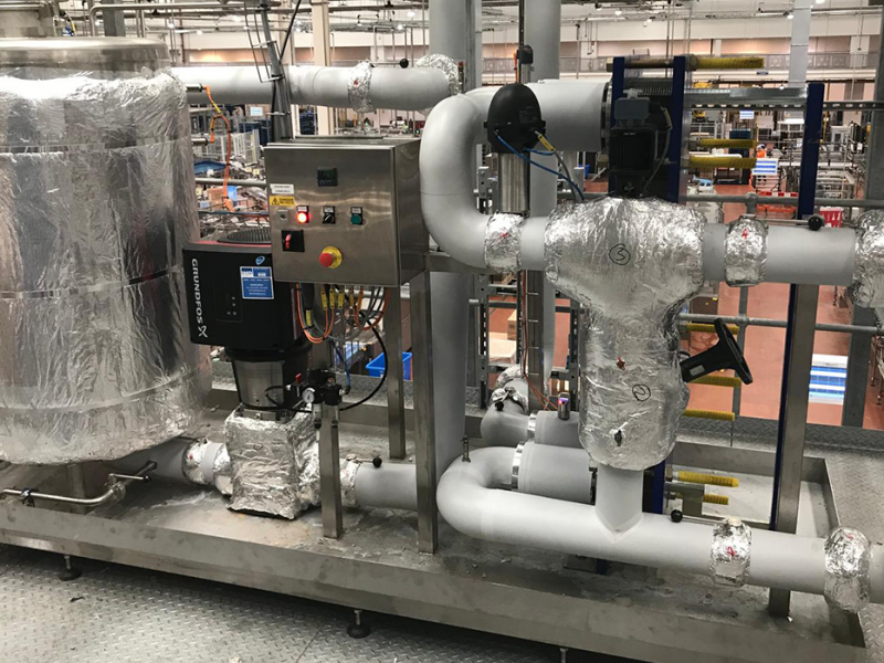 Soft Drinks Cooling Skid
