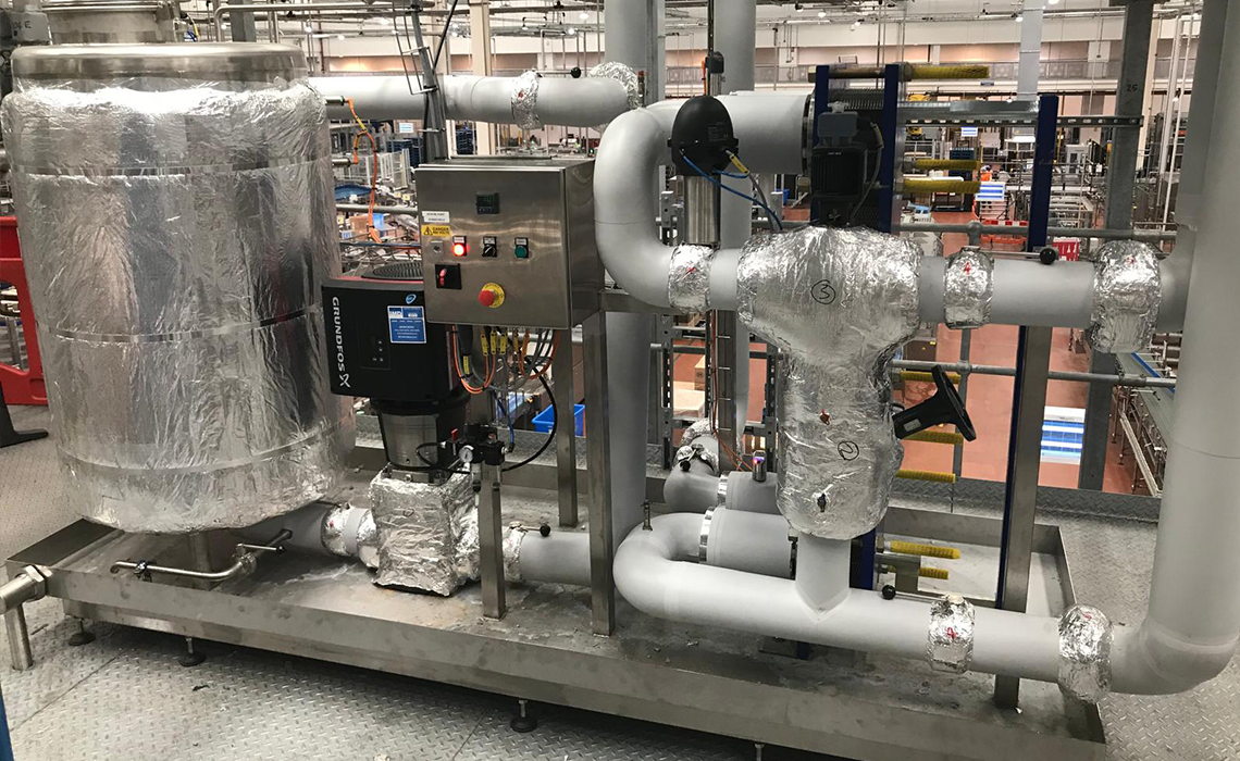 Soft Drinks Cooling Skid